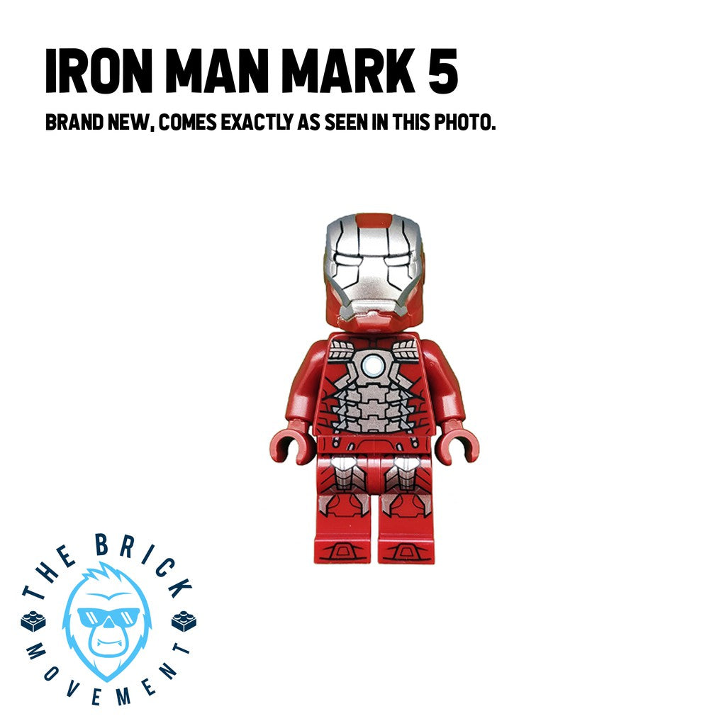 LEGO MARVEL Iron Man Mark 5 Minifigure