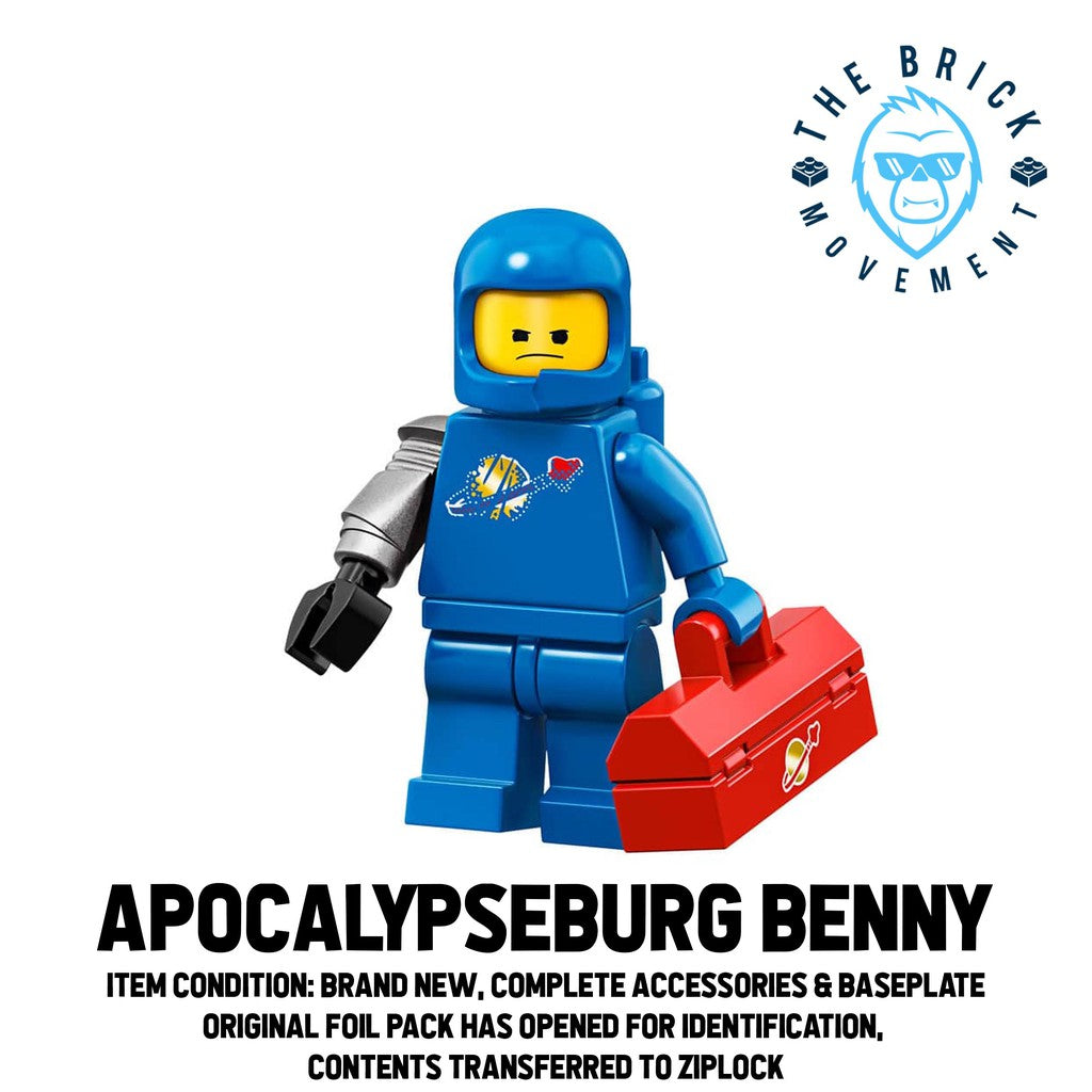 LEGO Collectible Minifigure Series THE LEGO MOVIE 2: Apocalypseburg Benny Minifigure