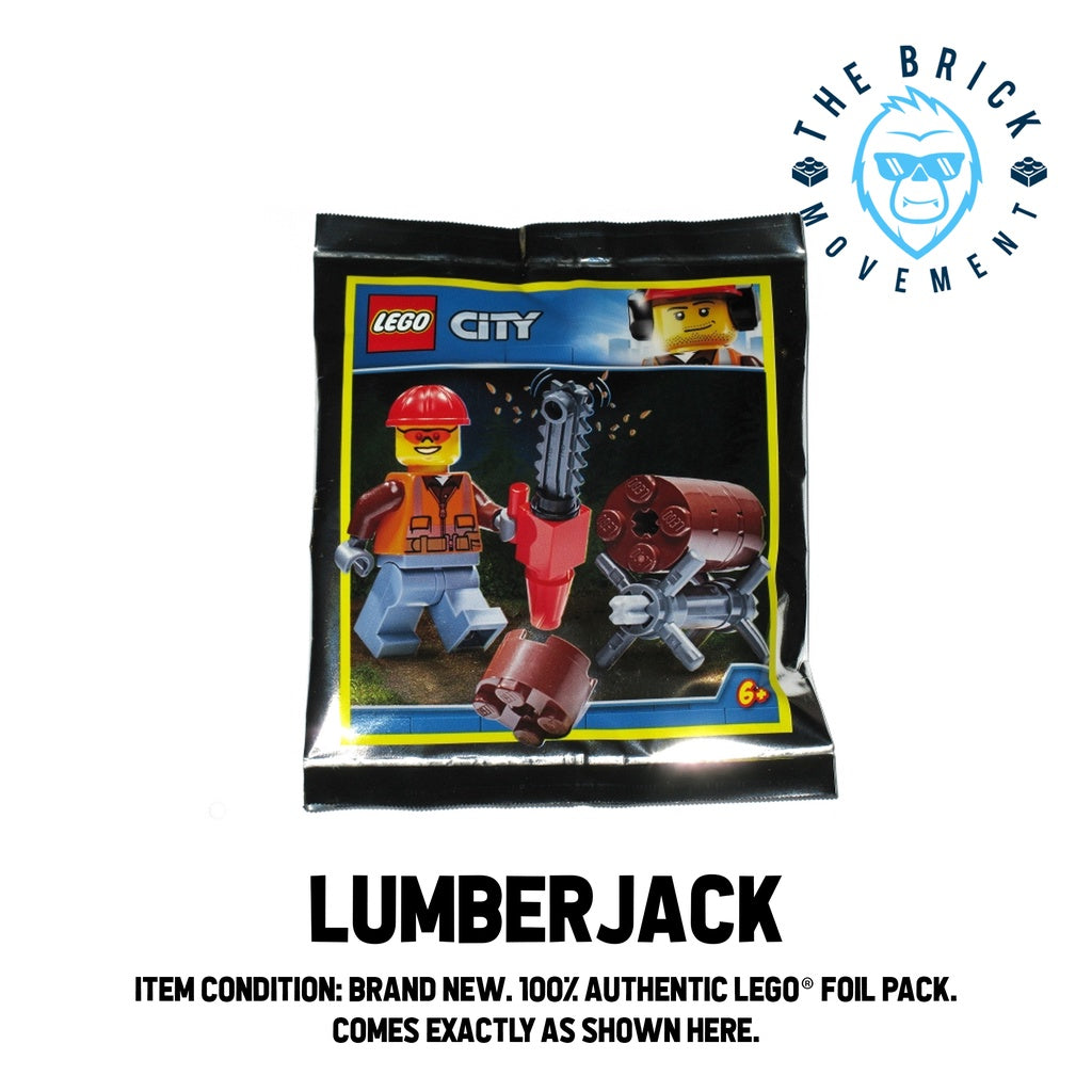 LEGO CITY Lumberjack Foil Pack