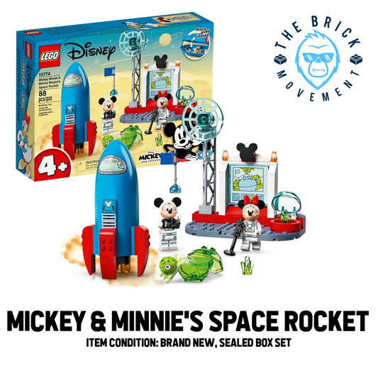 LEGO DISNEY 10774 Mickey Mouse & Minnie Mouse's Space Rocket Set