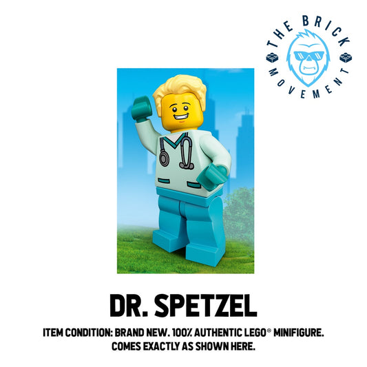 LEGO CITY Doctor Spetzel Minifigure