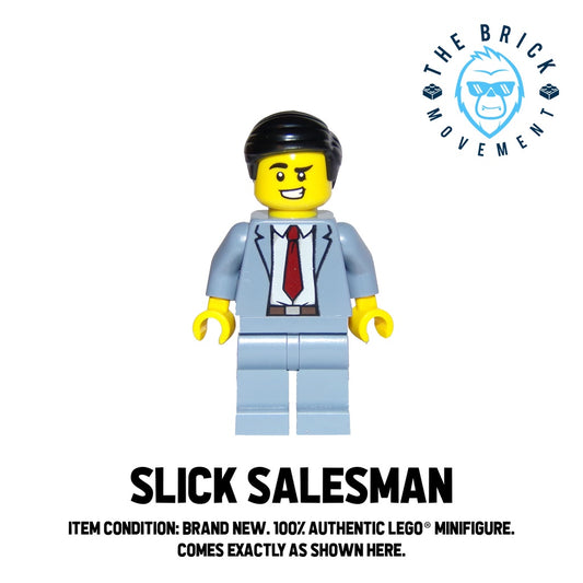 LEGO CITY Slick Salesman Minifigure