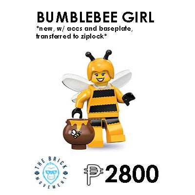 LEGO Collectible Minifigure Series 10: Bumblebee Girl Minifigure