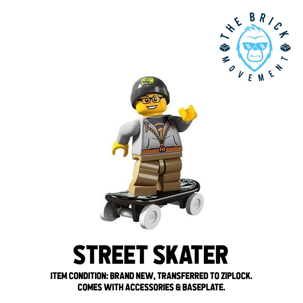 LEGO Collectible Minifigure Series 4: Street Skater Minifigure