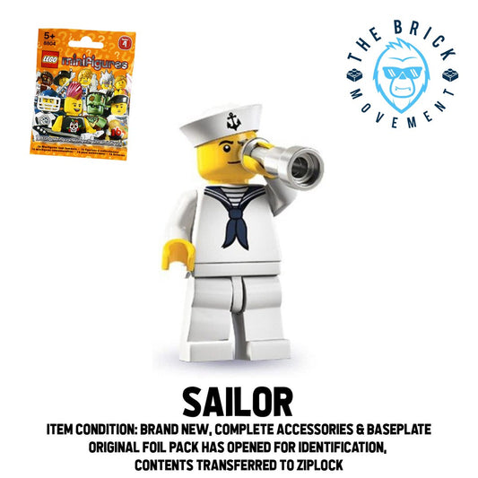 LEGO Collectible Minifigure Series 4: Sailor Minifigure