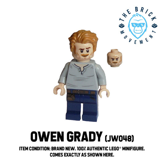 LEGO JURASSIC WORLD Owen Grady Minifigure