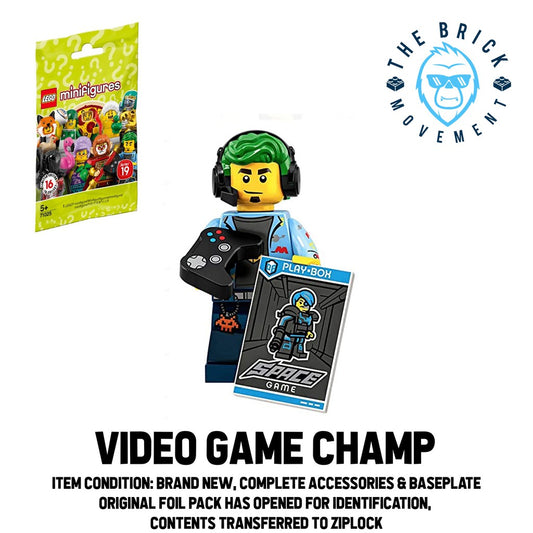 LEGO Collectible Minifigure Series 19: Video Game Champ Minifigure Minifigure