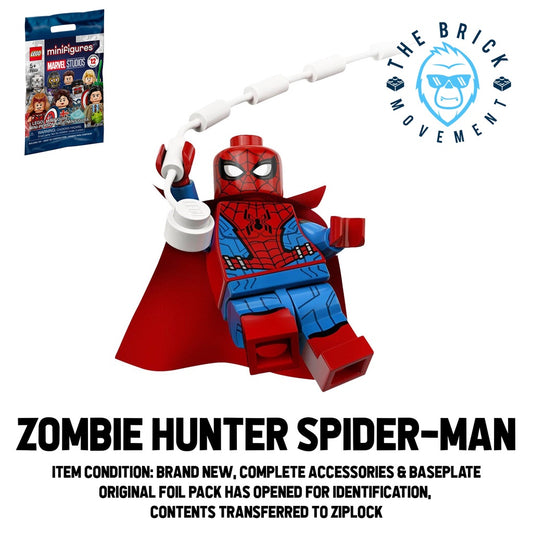 LEGO Collectible Minfigure Series Marvel Studios: Zombie Hunter Spider-Man Minifigure