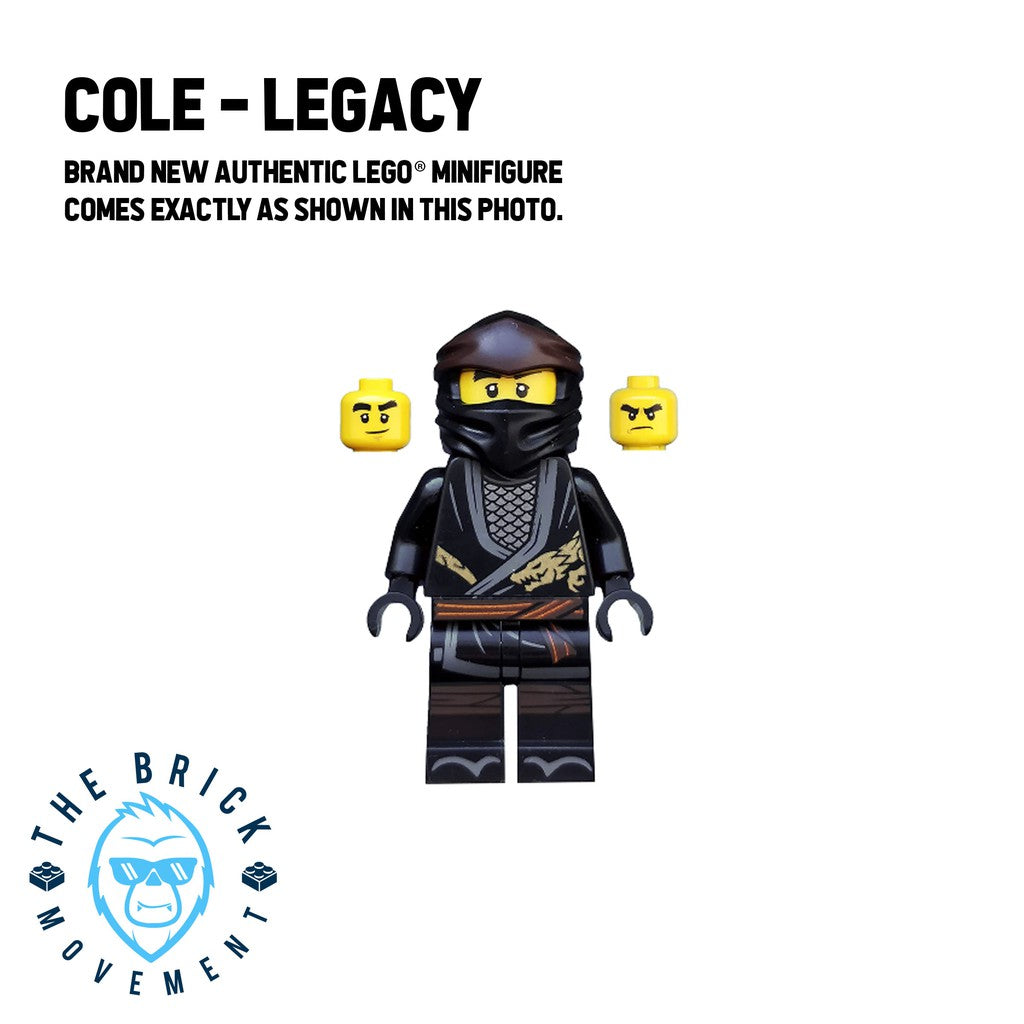 LEGO NINJAGO Cole (Legacy) Minifigure