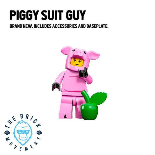 LEGO Collectible Minifigure Series 12: Piggy Suit Guy Minifigure