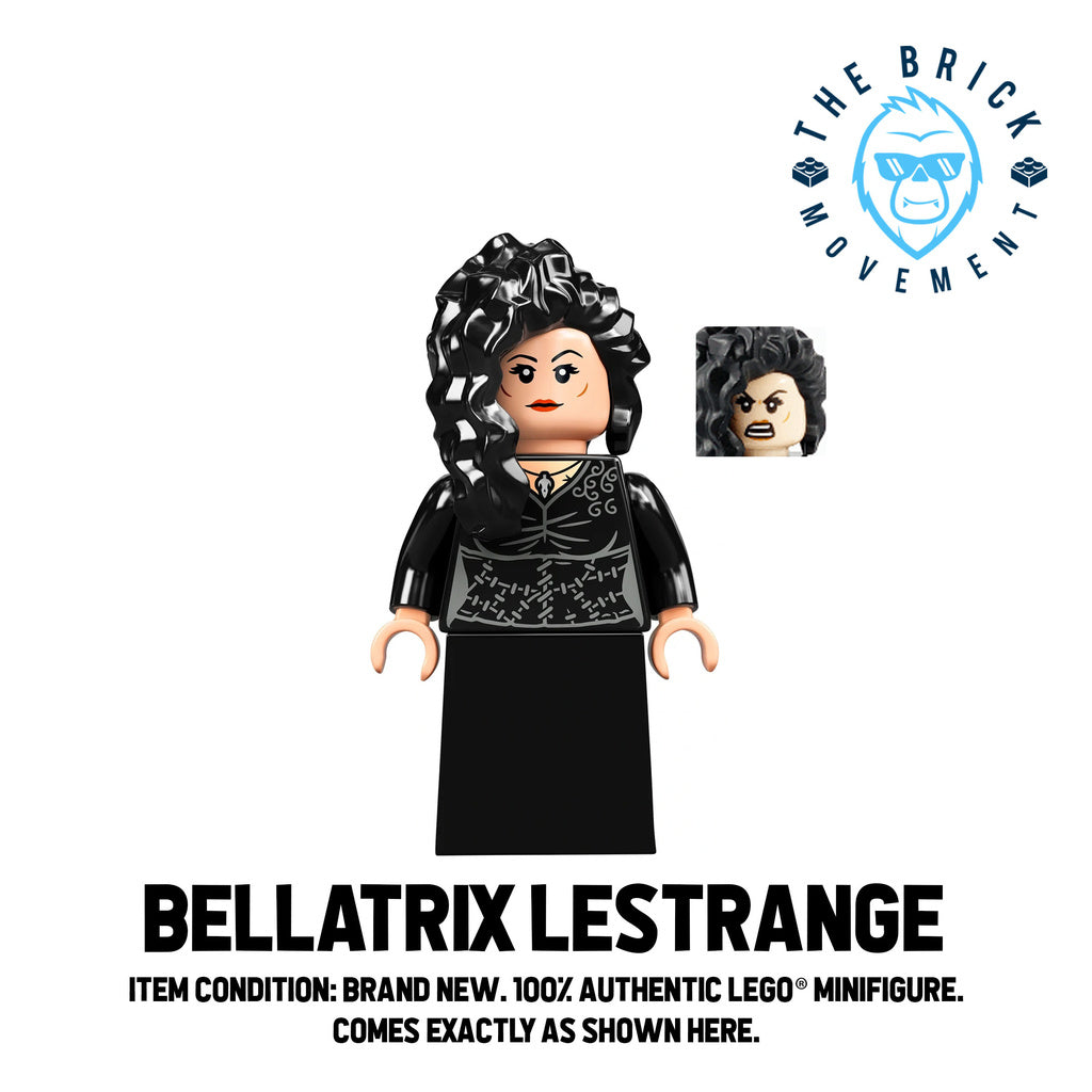 LEGO HARRY POTTER Bellatrix Lestrange Minifigure