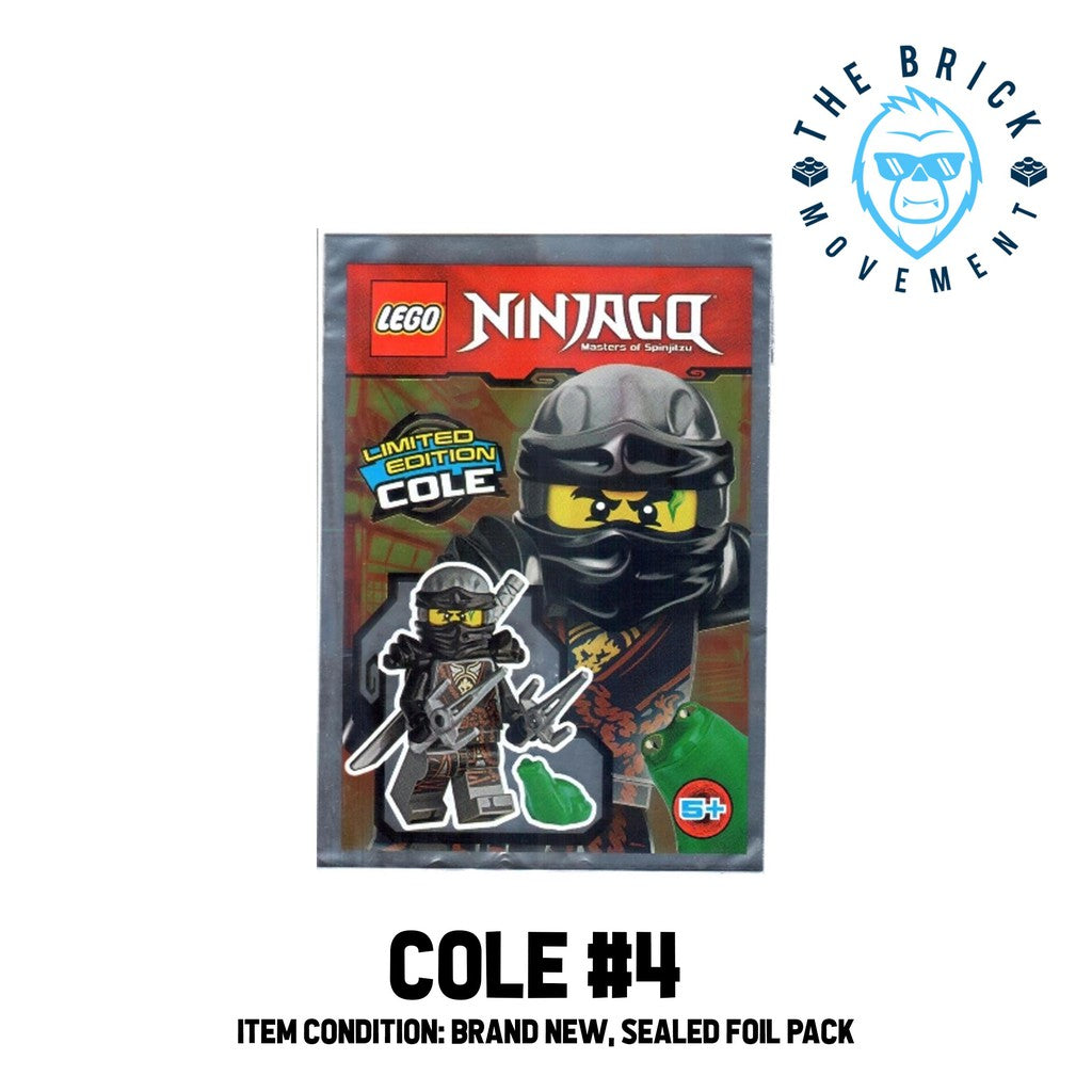 LEGO NINJAGO Cole Foil Pack #4