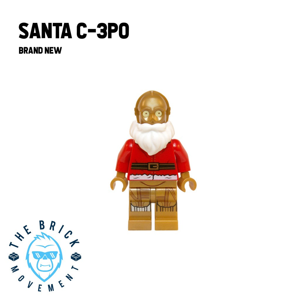 LEGO STAR WARS Santa C-3PO Minifigure