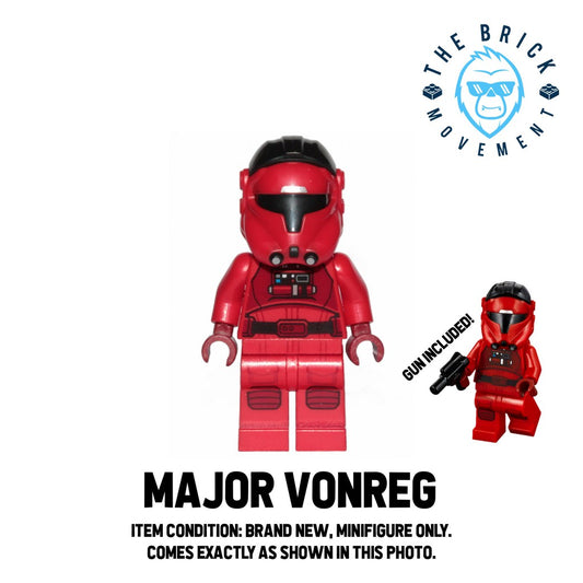 LEGO STAR WARS Major Vonreg Minifigure