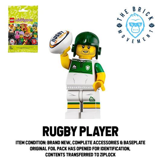 LEGO Collectible Minifigure Series 19: Rugby Player Minifigure