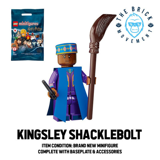 LEGO Collectible Minifigure Series HARRY POTTER 2: Kingsley Shacklebot Minifigure