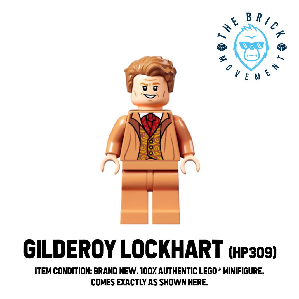 LEGO HARRY POTTER Gilderoy Lockhart Minifigure