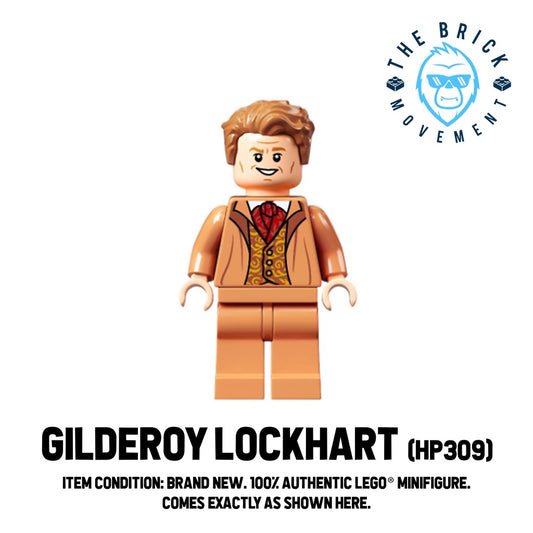 LEGO HARRY POTTER Gilderoy Lockhart Minifigure