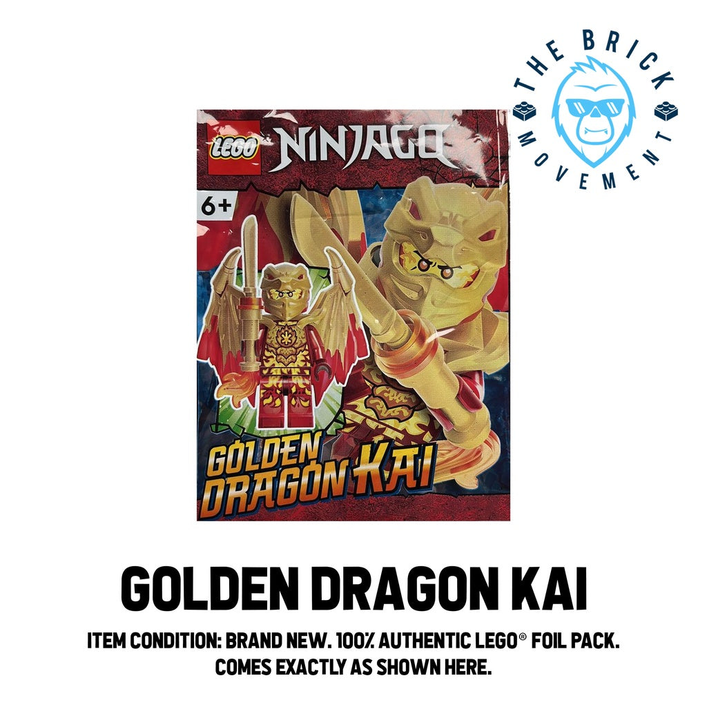 LEGO NINJAGO Kai Golden Dragon Foil Pack