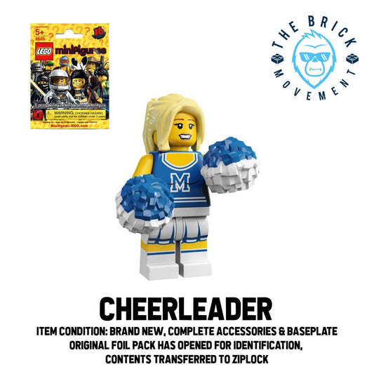 LEGO Collectible Mininifigure Series 1: Cheerleader Minifigure