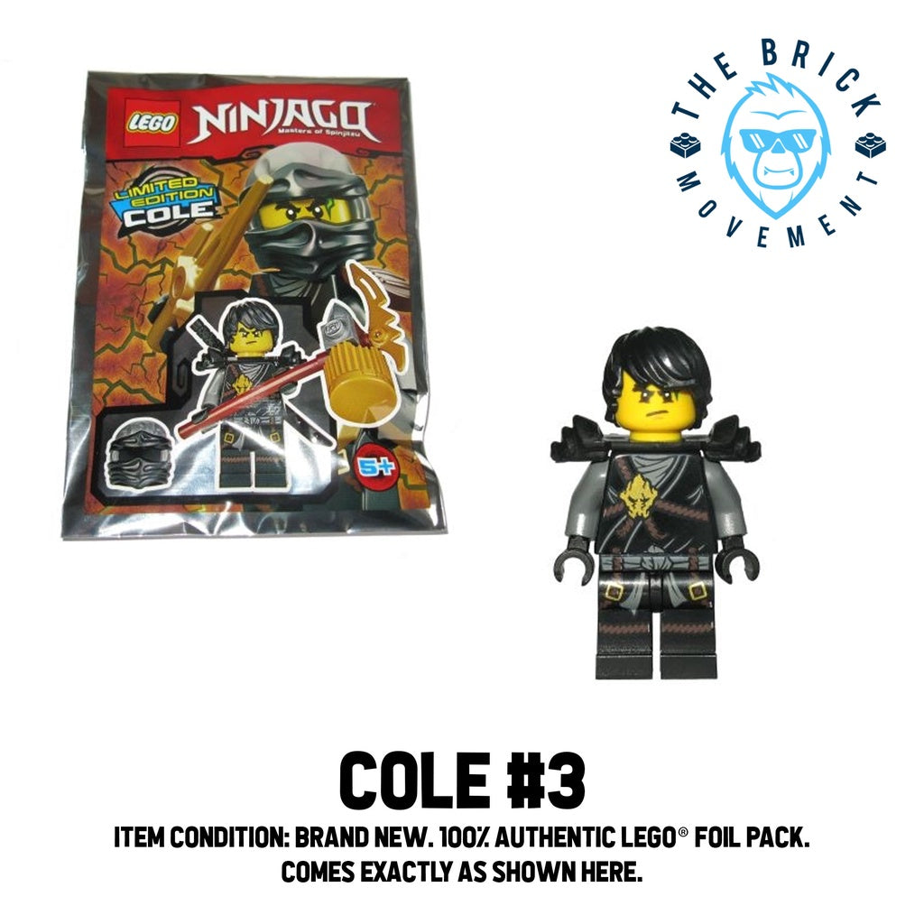 LEGO  NINJAGO Cole #3 Minifigure Fol Pack