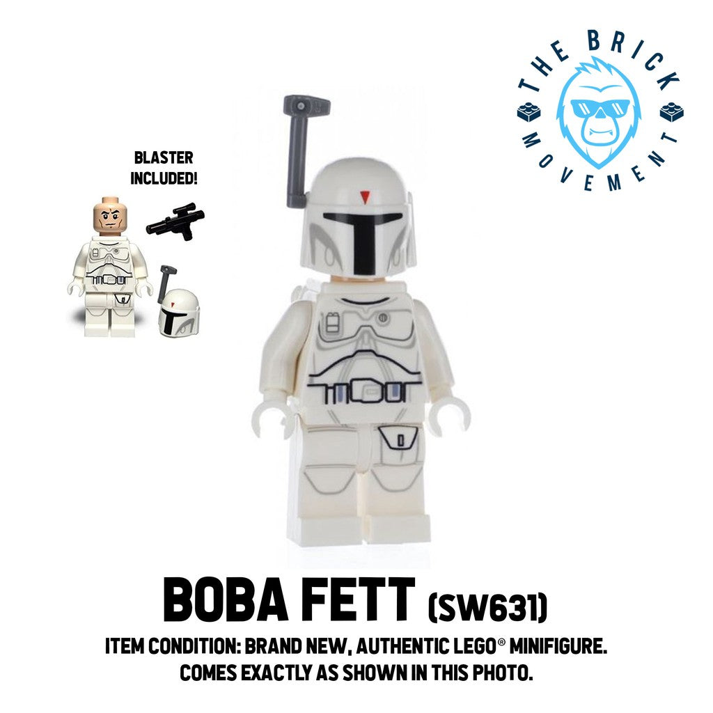 LEGO STAR WARS White Boba Fett Minifigure