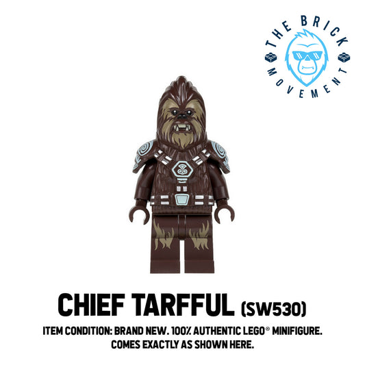 LEGO STAR WARS Chief Tarfful Minifigure