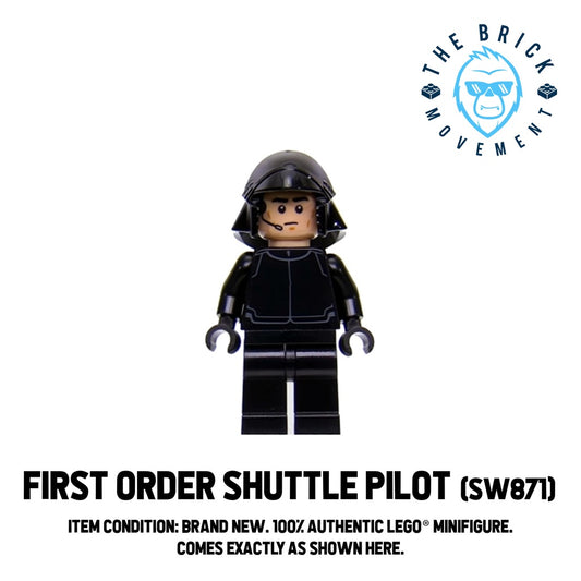 LEGO STAR WARS First Order Shuttle Pilot Minifigure