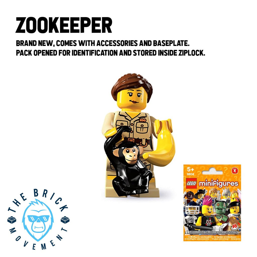 LEGO Collectible Minifigure Series 5: Zookeeper Minifigure