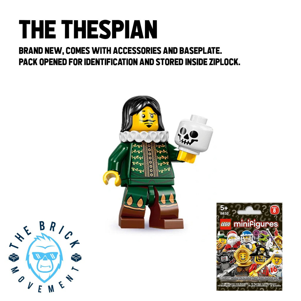 LEGO Collectible Minifigure Series 8: Thespian Minifigure