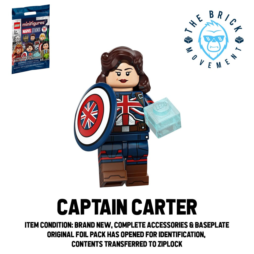 LEGO Collectible Minfigure Series Marvel Studios: Captain Carter Minifigure