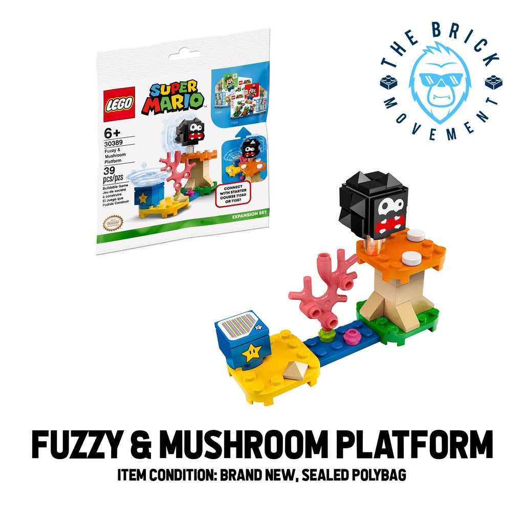 LEGO SUPER MARIO Fuzzy & Mushroom Platform Polybag