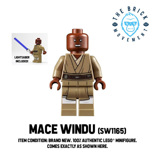 LEGO STAR WARS Mace Windu Minifigure