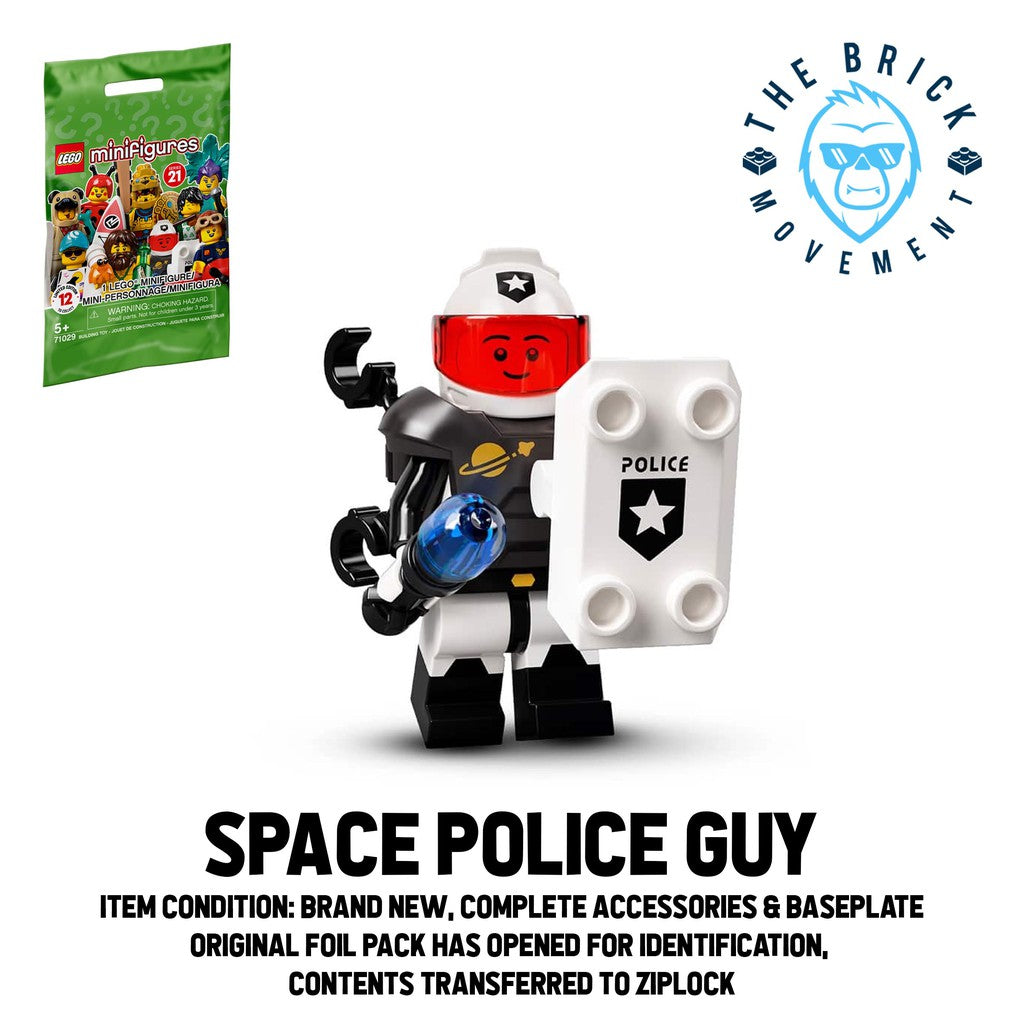 LEGO Collectible Minifigure Series 21: Space Police Guy Minifigure