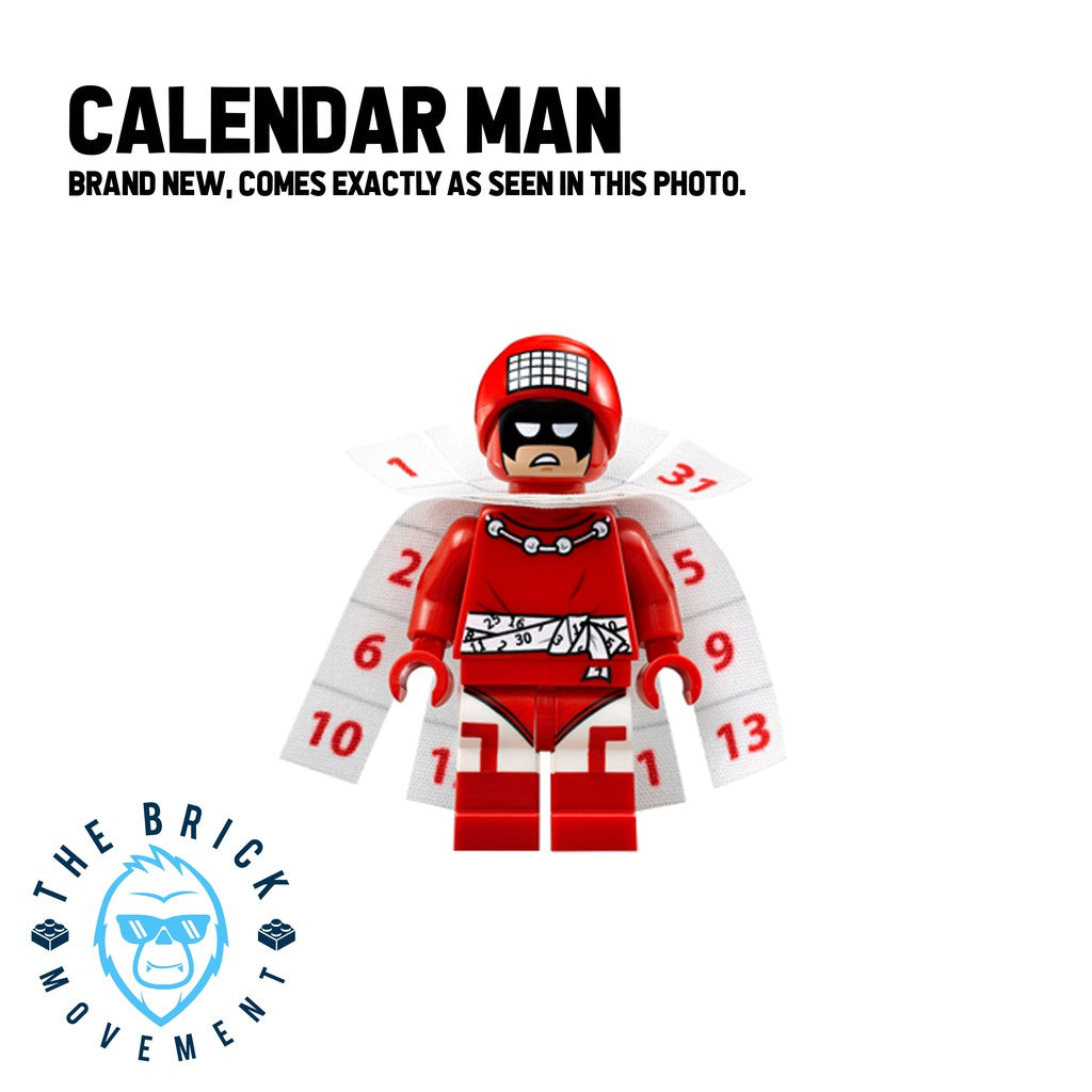 LEGO DC Calendar Man Minifigure