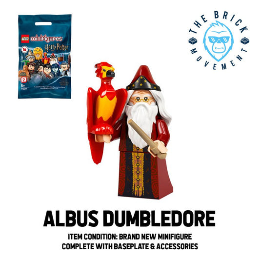 LEGO Collectible Minifigure Series HARRY POTTER 2: Albus Dumbledore Minifigure