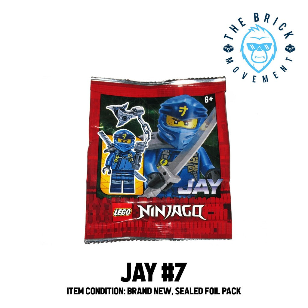 LEGO NINJAGO Jay Foil Pack #7