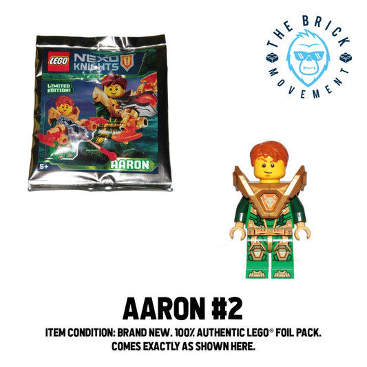 LEGO NEXO KNIGHTS Aaron Foil Pack #2