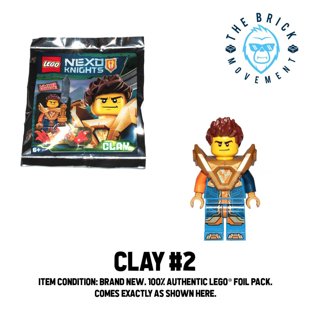 LEGO NEXO KNIGHTS Clay Foil Pack #2