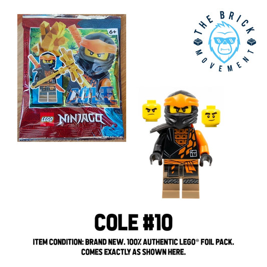 LEGO NINJAGO Cole Foil Pack #10