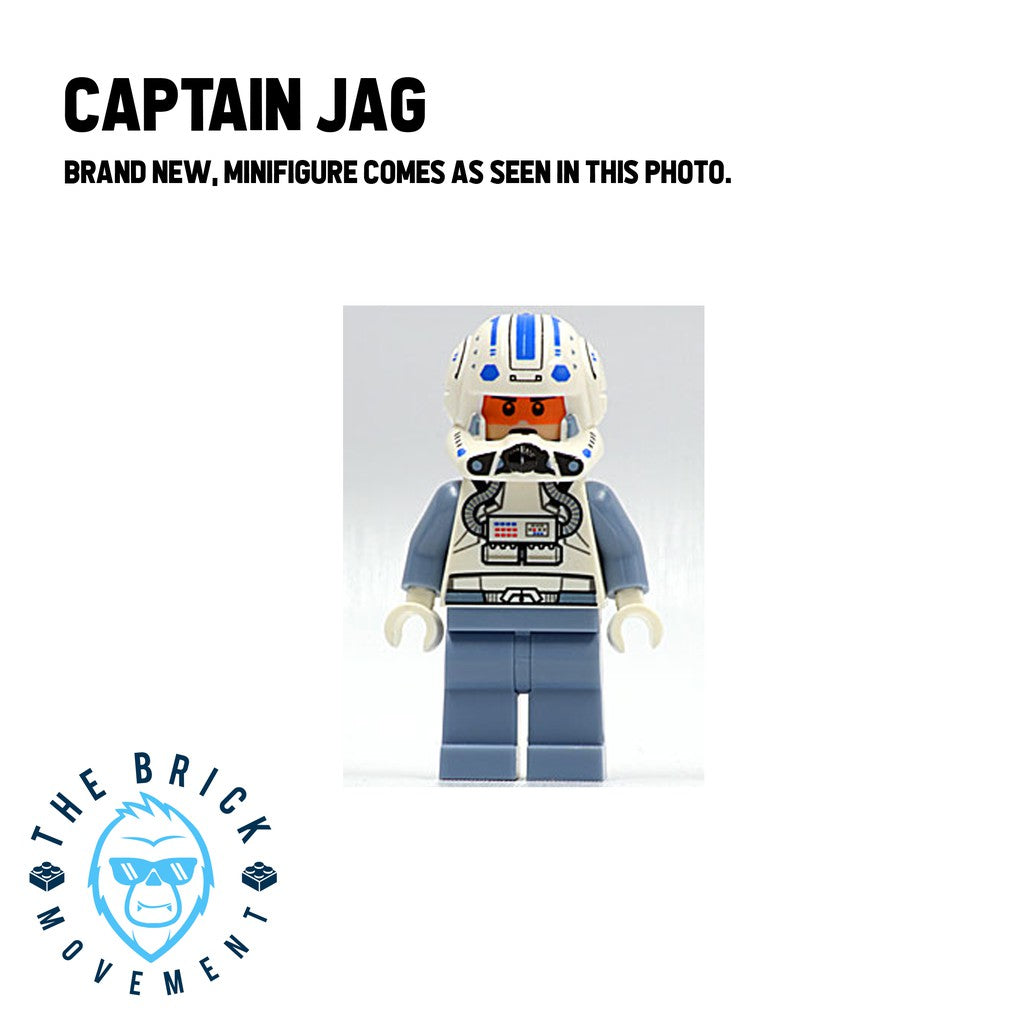 LEGO STAR WARS Captain Jag Minifigure