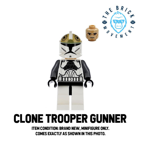 LEGO STAR WARS Clone Trooper Gunner Minifigure