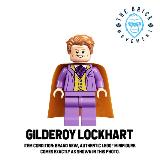 LEGO HARRY POTTER Gilderoy Lockhart Minifigure