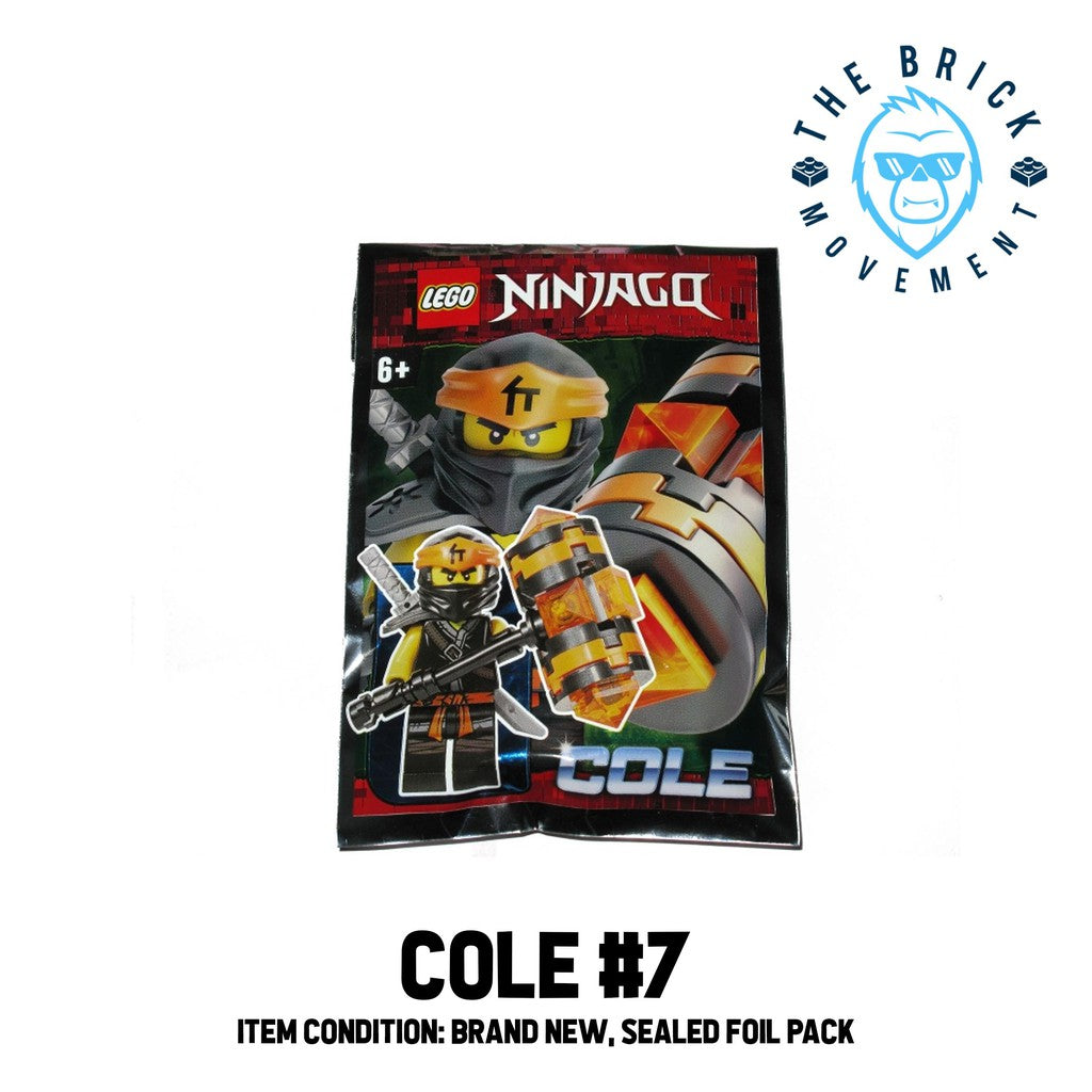 LEGO NINJAGO Cole Foil Pack #7