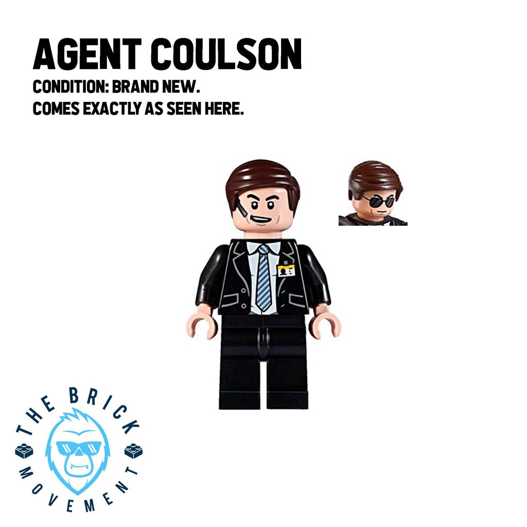 LEGO MARVEL Agent Coulson Minifigure