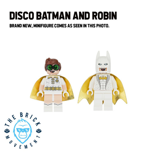 LEGO DC Disco Batman and Robin Minifigure