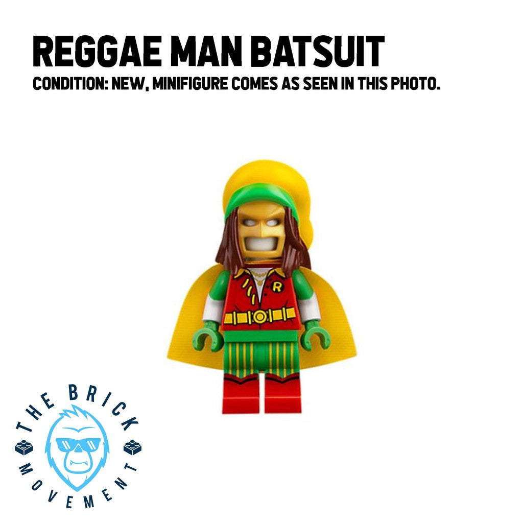 LEGO DC Reggae Man Suit Batman Minifigure