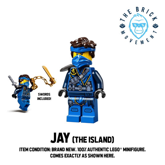 LEGO NINJAGO Jay (The Island) Minifigure