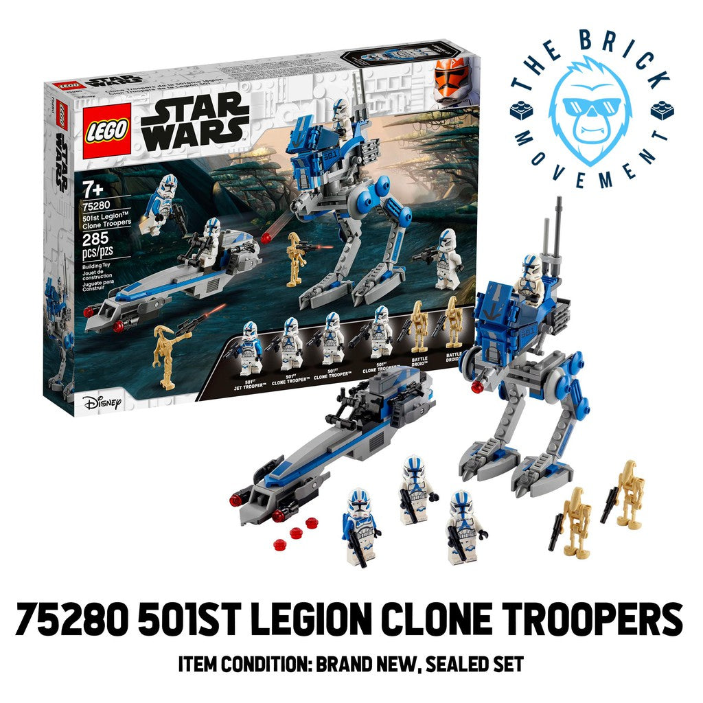 LEGO STAR WARS 75280 501st Legion Clone Troopers Set