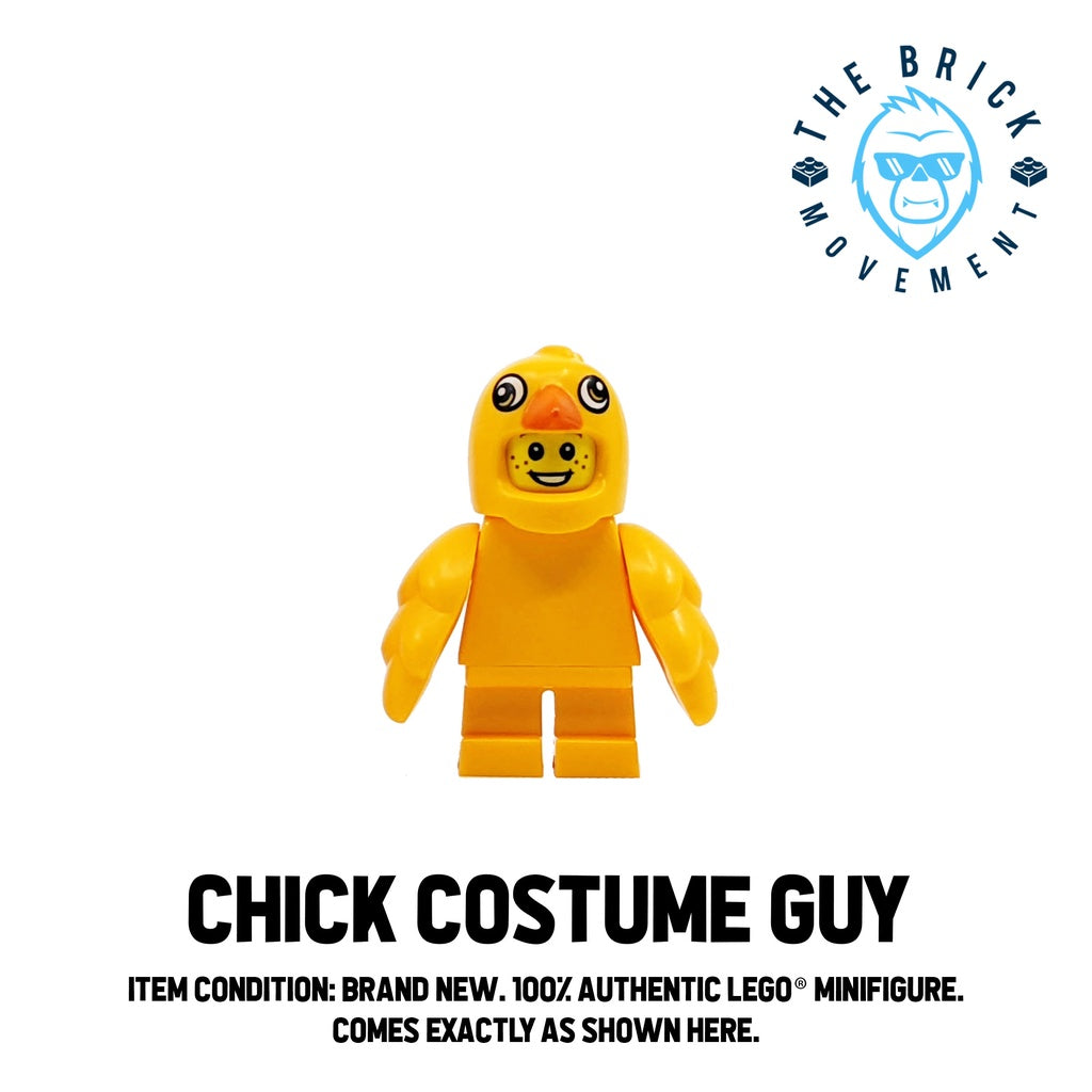 LEGO BAM Chick Costume Guy Minifigure